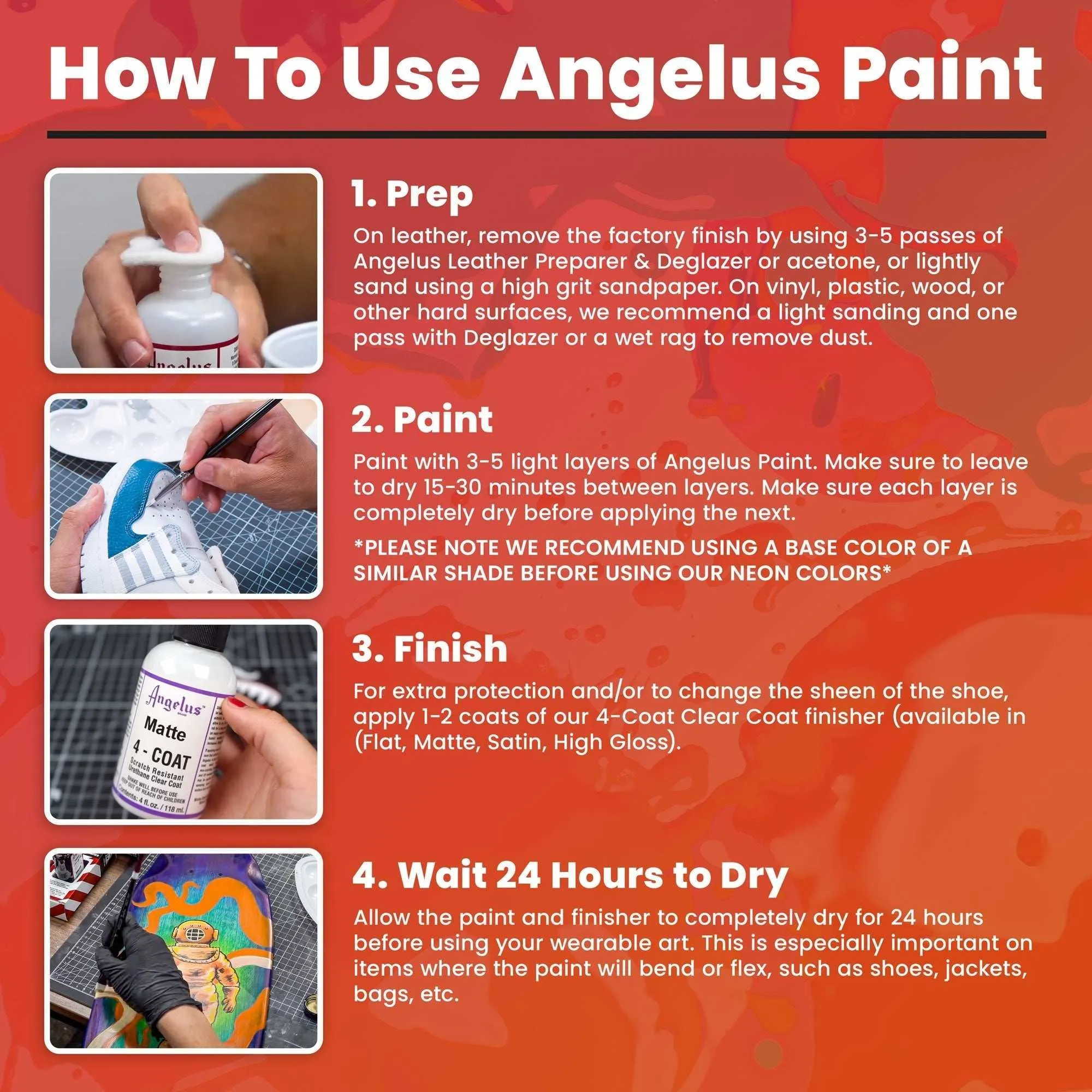Angelus Raspberry Paint