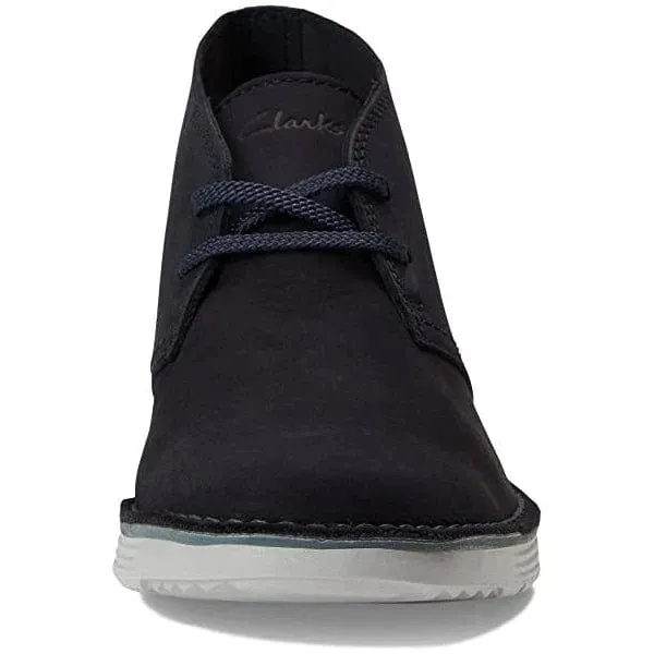 Clarks Men's Brahnz Mid Boots- Navy Nubuck