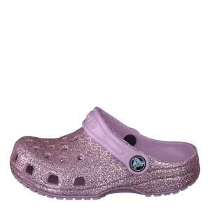 Classic Glitter Clog T White/rainbow