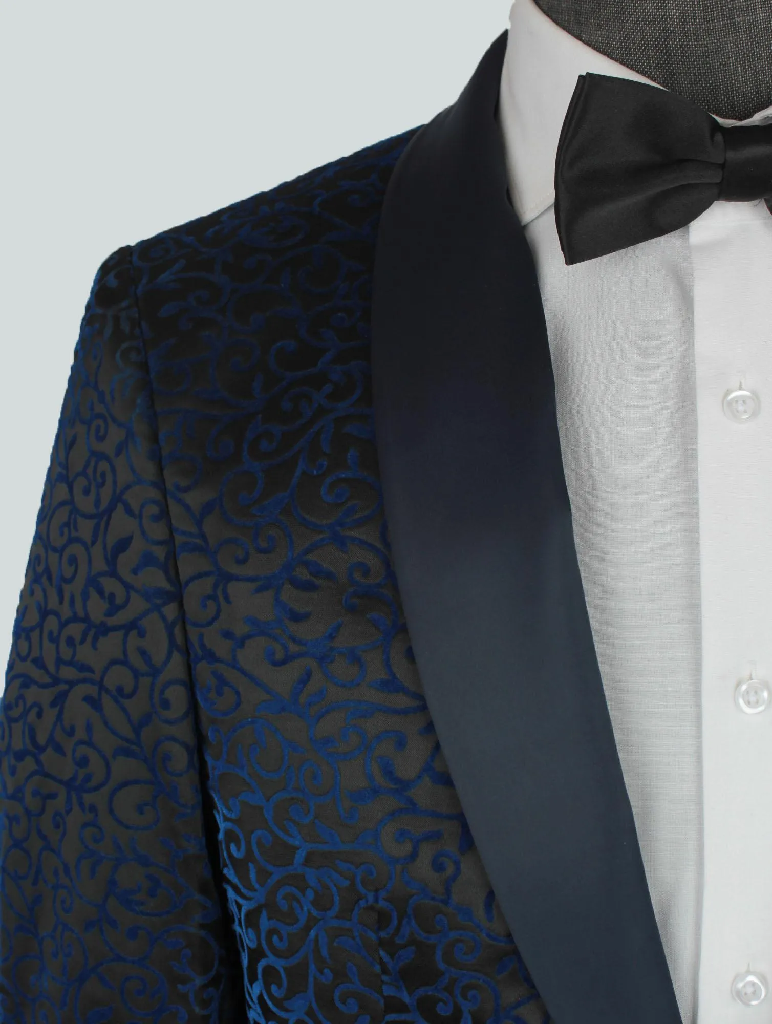 Dut Blue Tuxedo Bespoke Men Suit Tailored