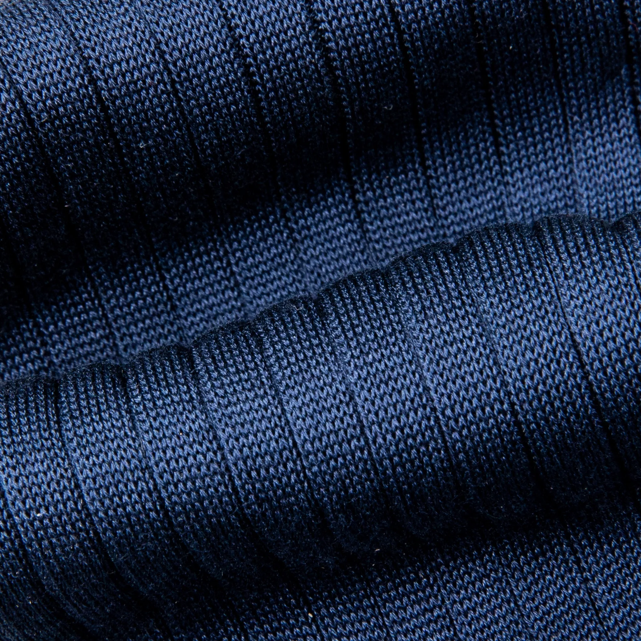 Frans Boone Socks Fillo di Scozia Blu Acciaio