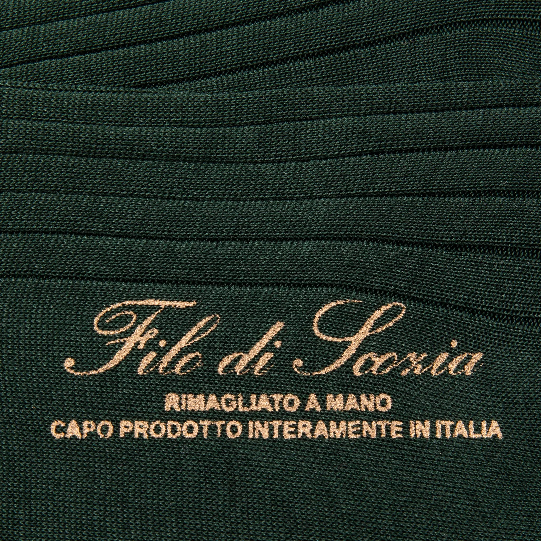 Frans Boone Socks Fillo di Scozia Verdone