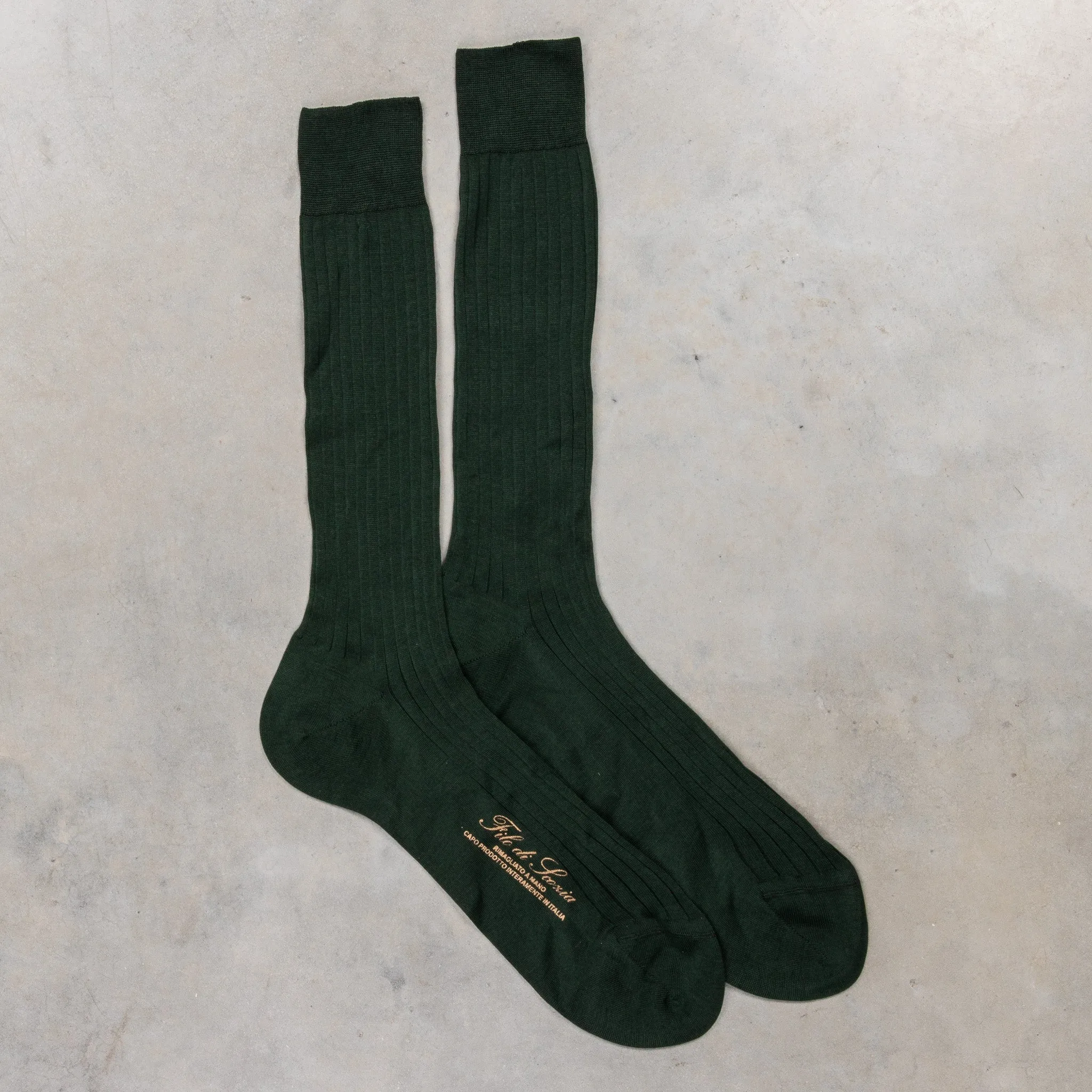 Frans Boone Socks Fillo di Scozia Verdone