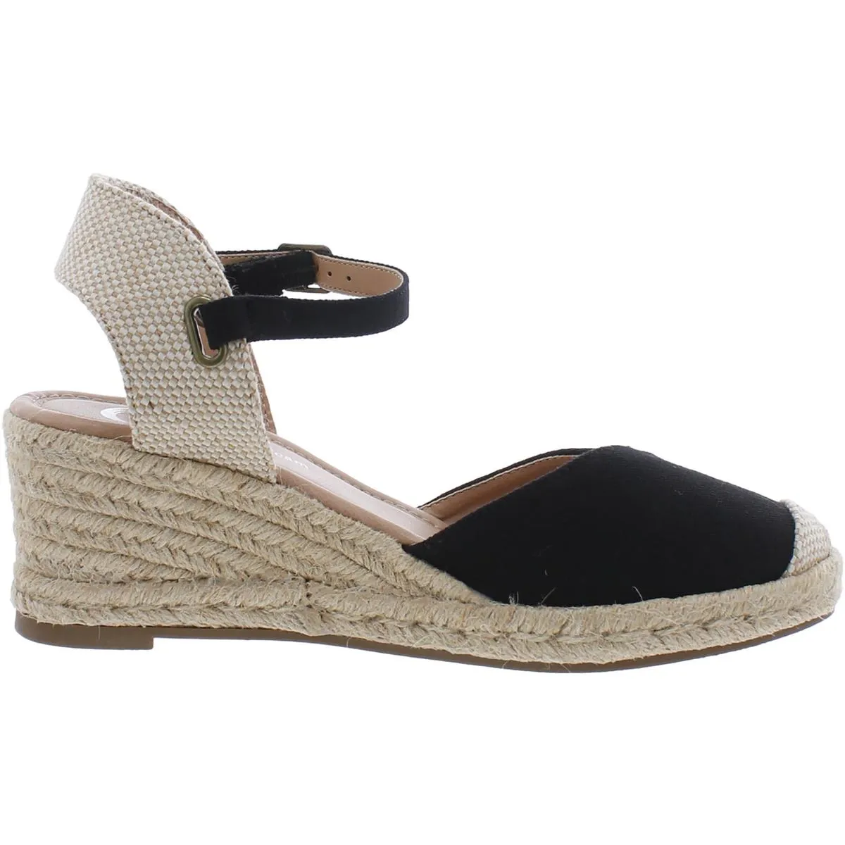Journee Collection Womens Ankle Strap Closed Toe Espadrilles