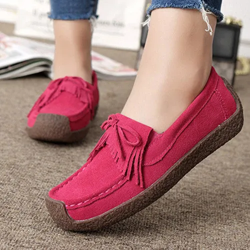 Lace-up Women Flats Comfortable Summer Loafers Women Shoes Breathable leather Sneakers Fashion Black Soft Casual Shoes Female
