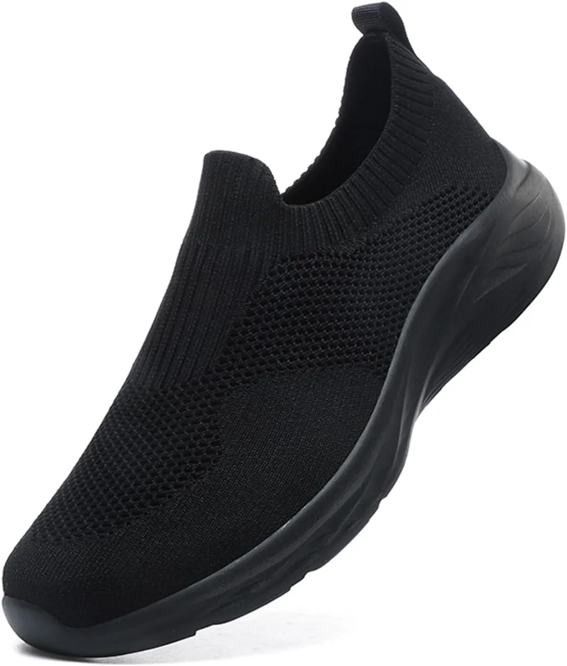 Men's Classic Casual Walking Shoes Casual Sneaker Mesh Breathable Walking Shoe Convenient Elderly Slip On Shoes