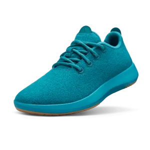 Men's Wool Runner Mizzles - Thrive Teal (Thrive Teal Sole)