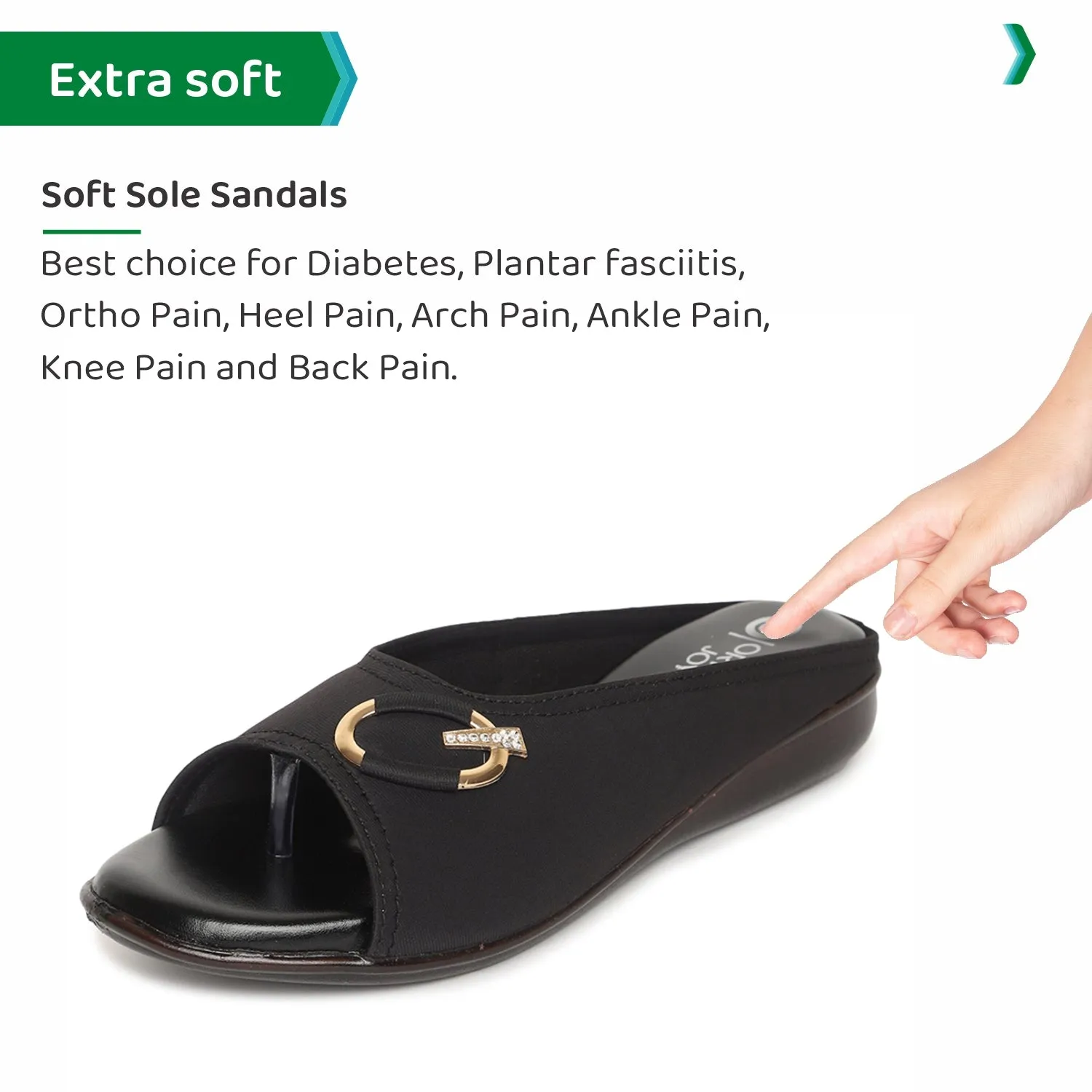 ORTHO JOY Fancy Doctor Slippers