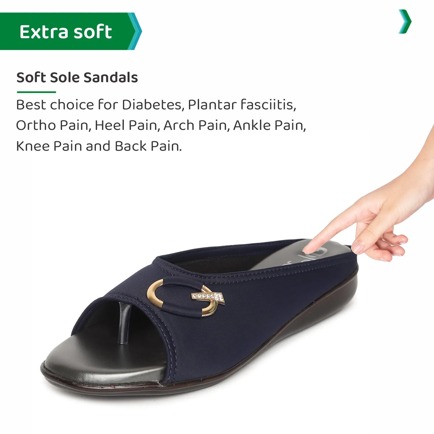 ORTHO JOY Fancy Doctor Slippers