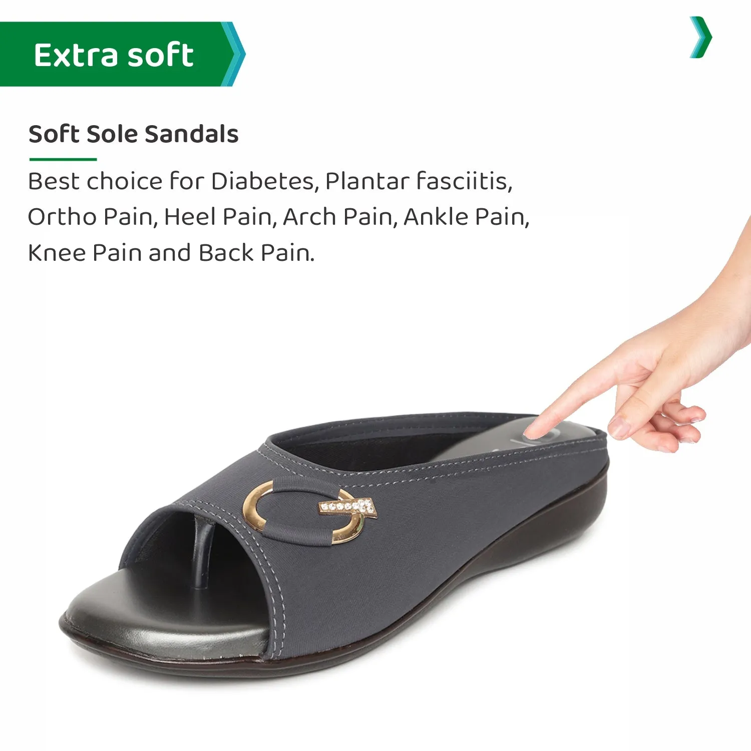 ORTHO JOY Fancy Doctor Slippers