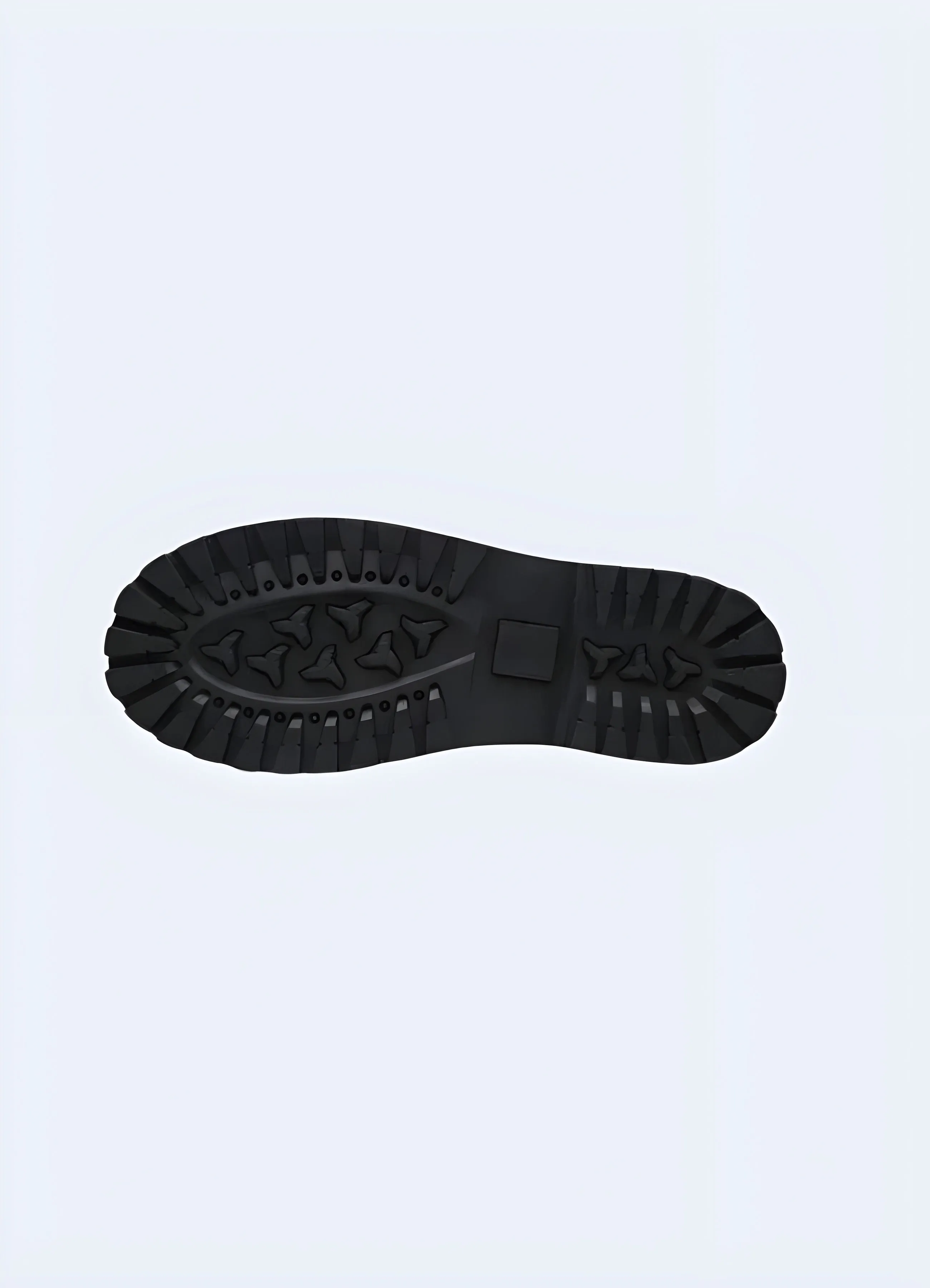 Techwear Punk Black Leather Boots