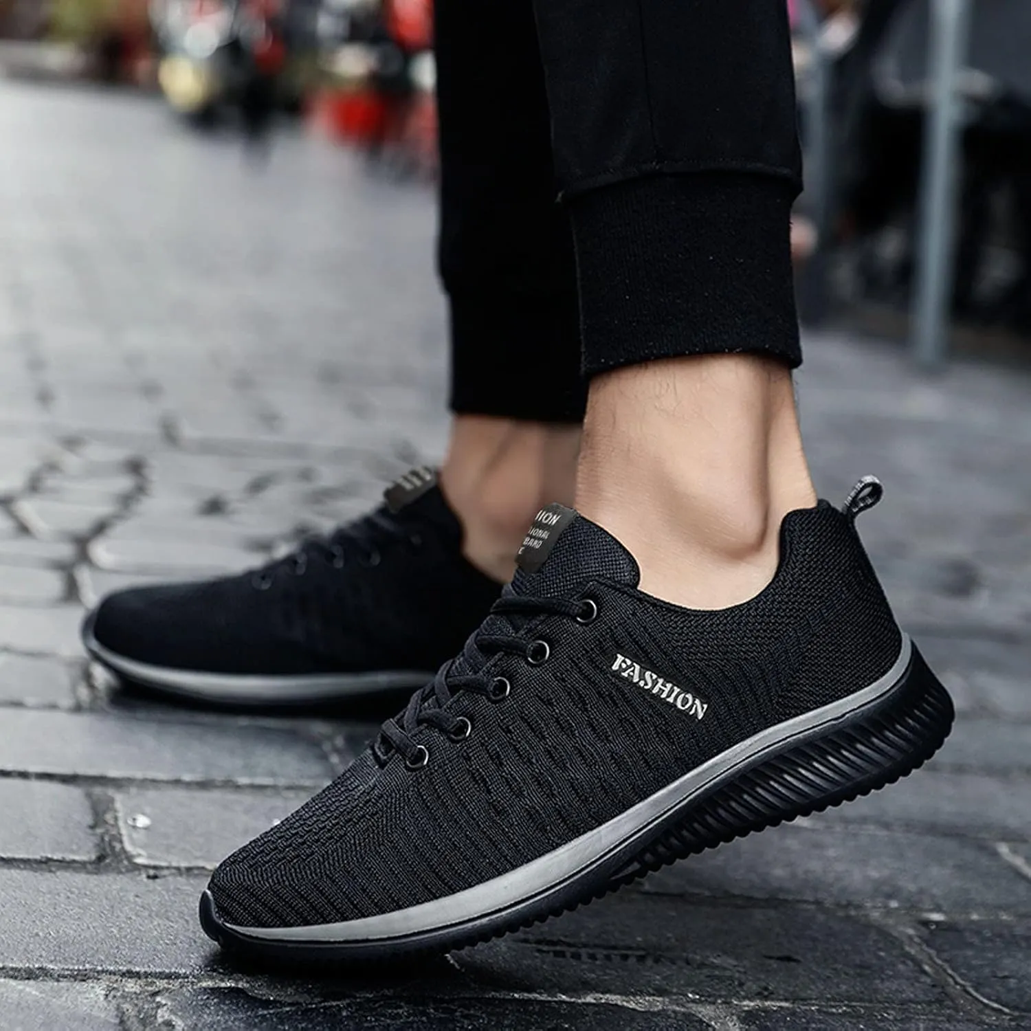 Women's Walking Shoes Mesh Breathable Lightweight Fashion Tennis Shoes Men Walking White Casual Shoes Waterproof Sneakers Brown Tennis Shoe Trainers Shoe