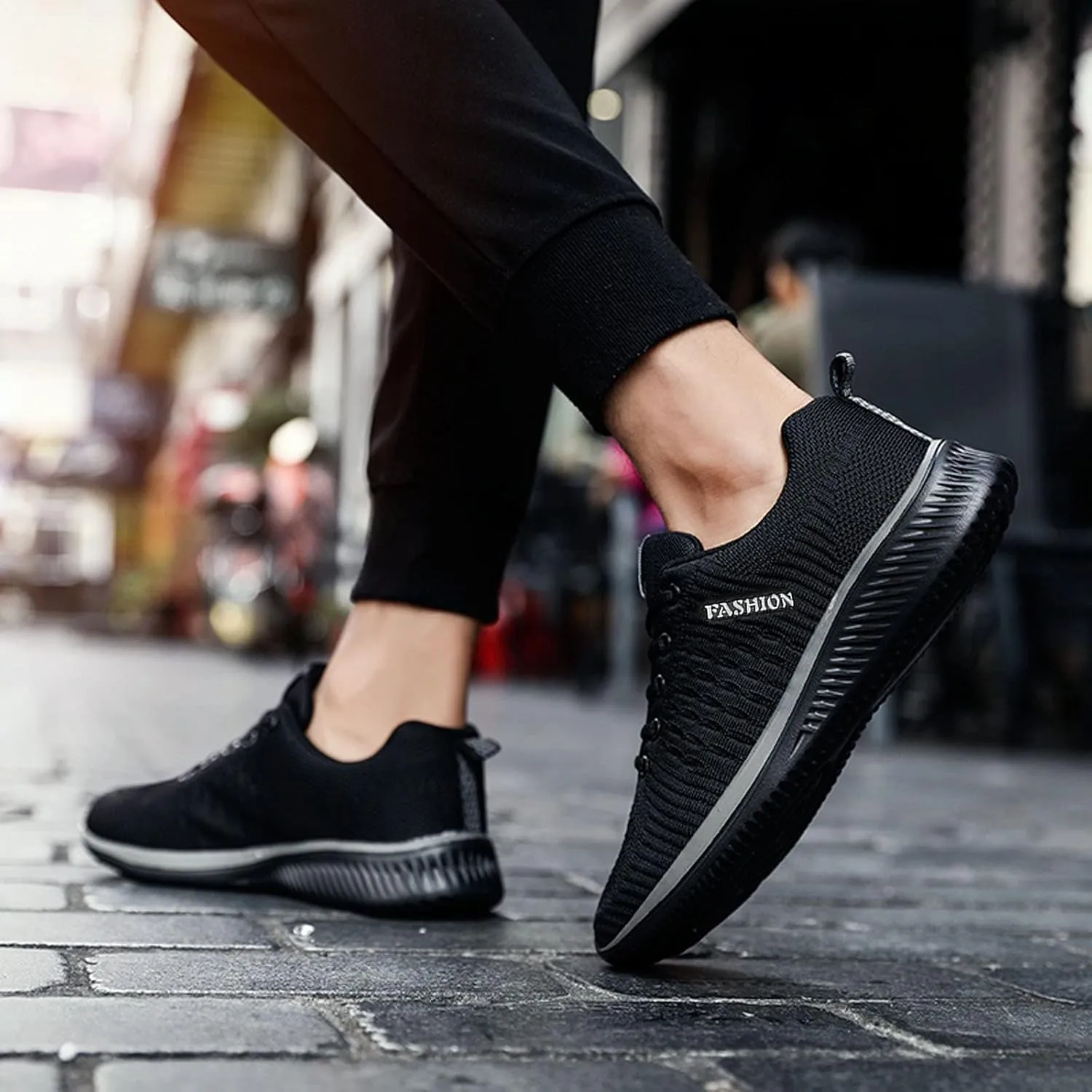 Women's Walking Shoes Mesh Breathable Lightweight Fashion Tennis Shoes Men Walking White Casual Shoes Waterproof Sneakers Brown Tennis Shoe Trainers Shoe